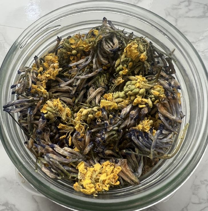 꽃차 만들때 건조온도 알아봅시다