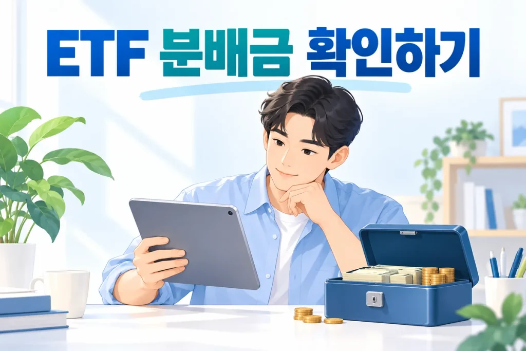 ETF 분배금과 수익률, 월배당 입금액보다 함께 봐야 할 세 가지